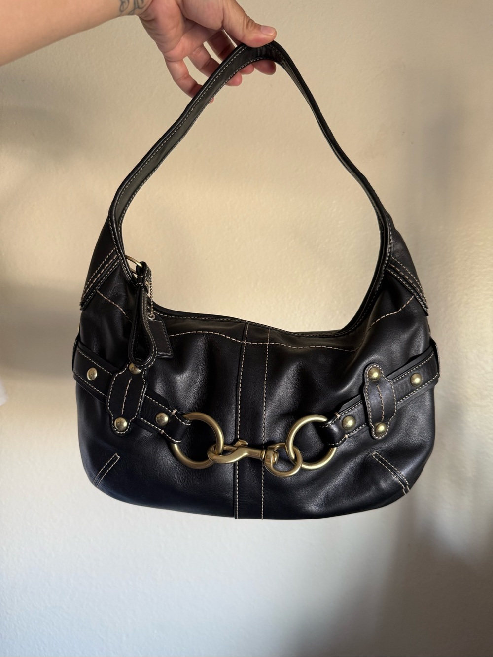Coach 2007 belted ergo hobo shoulder bag style 11261